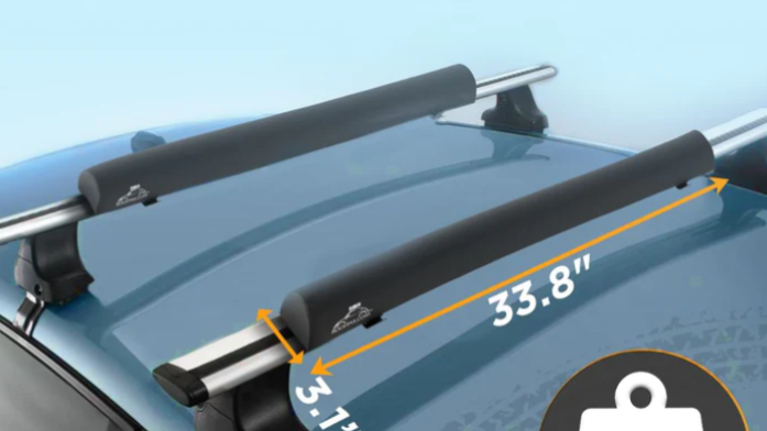 Thule roof rack used deals