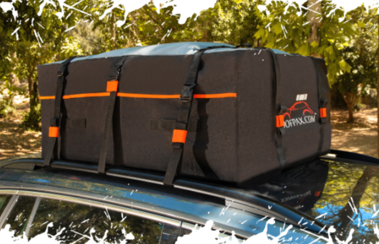 Roofpax car roof bag & rooftop cargo carrier 15 cubic feet heavy duty bag hotsell