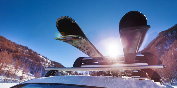 Transport Skis on Roof Rack  how to put skis on a roof rack