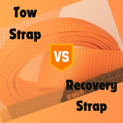 Tow Strap vs Recovery Strap: What's the Key Differences