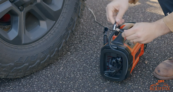 Attaching Tire Inflator to Air Compressor - Quick Guide