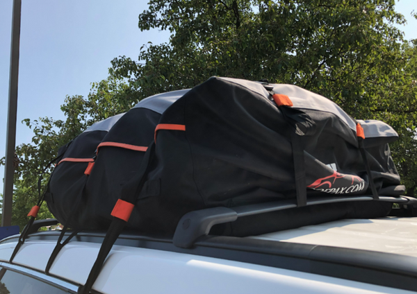Strap Mattress to Car Roof with RoofPax Car Roof Strap