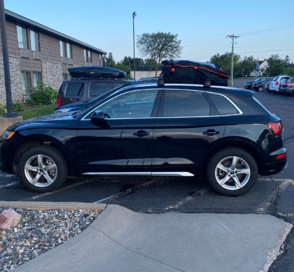 How to Attach a Soft Car Top Carrier on Small Cars