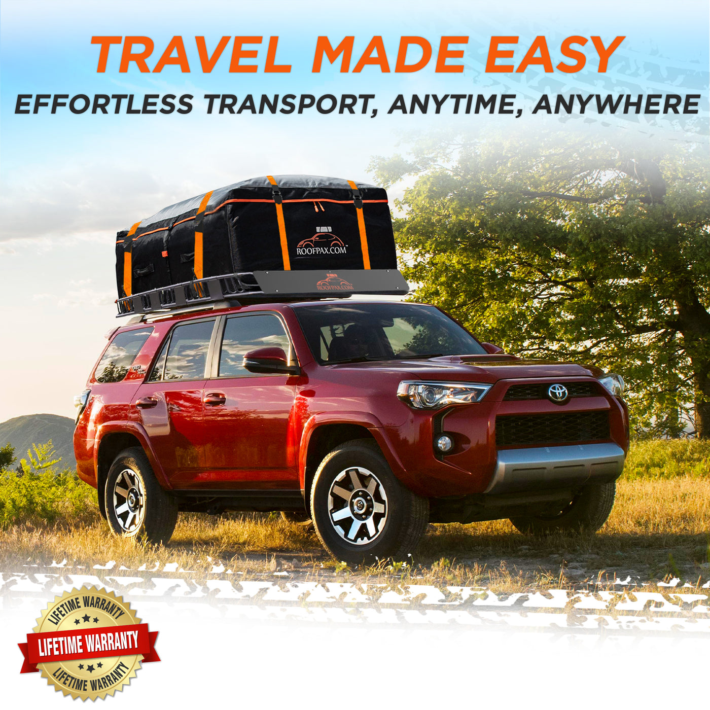 Universal Car Roof Rack Basket – RoofPax