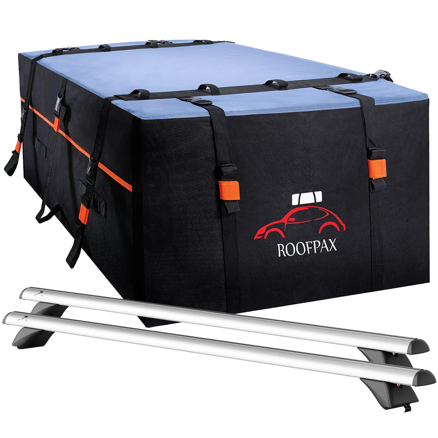 RoofPax Bag + Roof Rack for Flush Rails