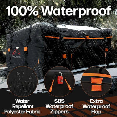 100% wasterproof Car Top Carrier Bag